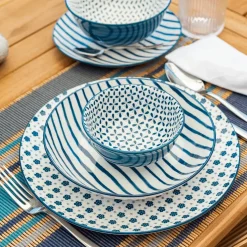 Taça Traço Azul 15,5cm