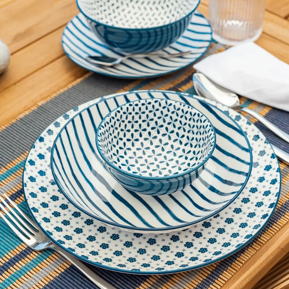 Taça Traço Azul 15,5cm