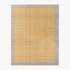 Tapete Bambu Amarelo 120x180