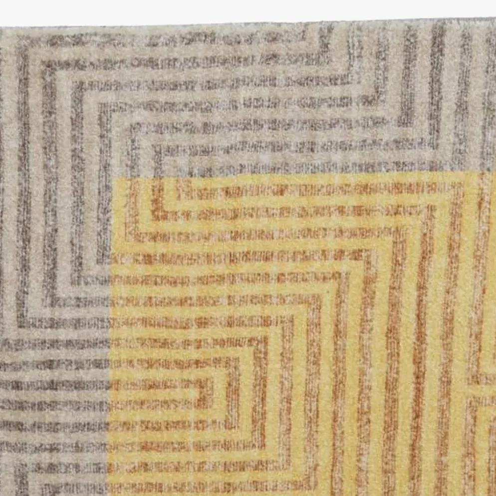 Tapete Bambu Amarelo 120x180