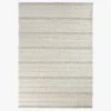 Tapete com Listas Branco 160x230