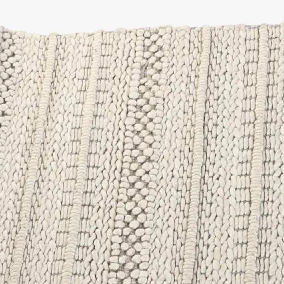 Tapetes Listas Branco 200x300
