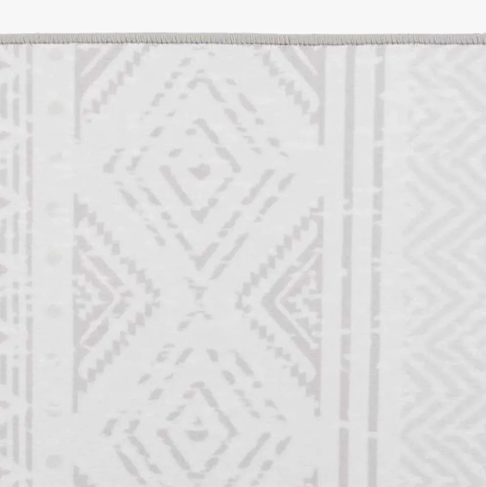 Tapete Étnico Branco 200x290