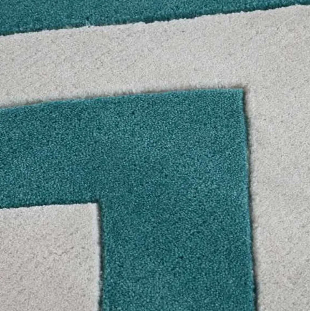 Tapete ZigZag Verde 160x230