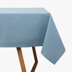 Toalha de Mesa Algodão Retangular Azul