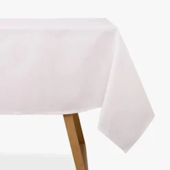 Toalha de Mesa Quadrada Algodão Branco