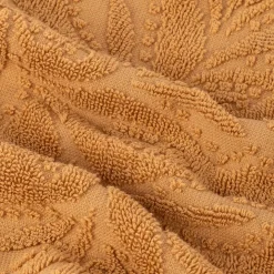 Toalha de Mãos Jacquard Floral Amarelo 30x50 cm