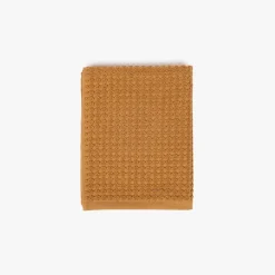 Toalha de RostoAlgodão Favos Amarelo 50x100cm