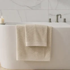 Toalha de Rosto Bege 50x100cm