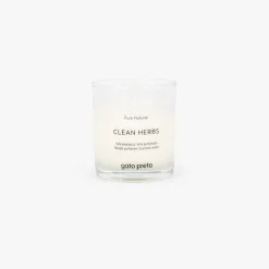 Vela Perfumada em Copo de Vidro Clean Herbs 160g